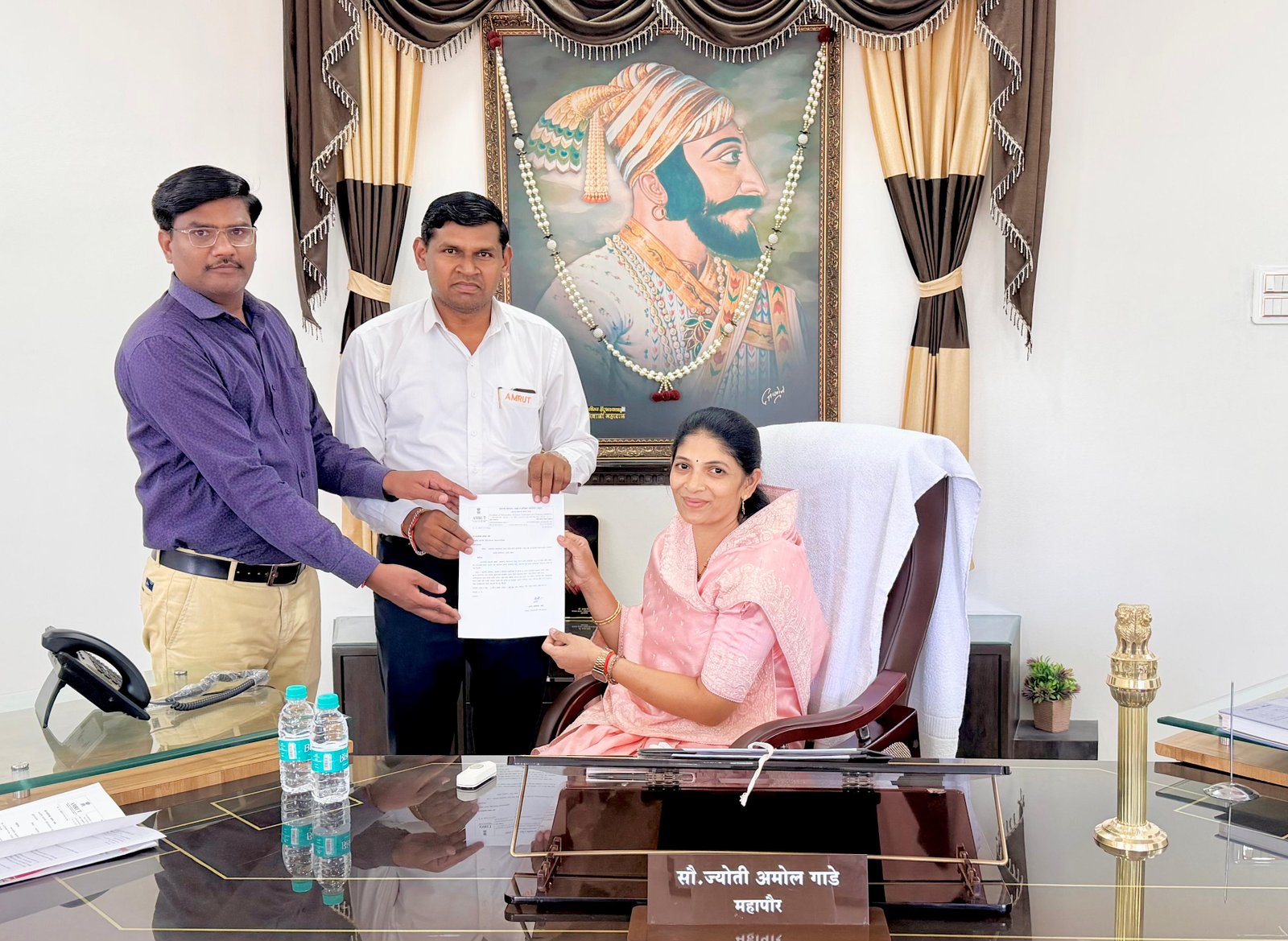 अहिल्यानगरमधील अमृतपेठ प्रदर्शनाला महापौर ज्योती गाडे आवर्जून उपस्थित राहणार