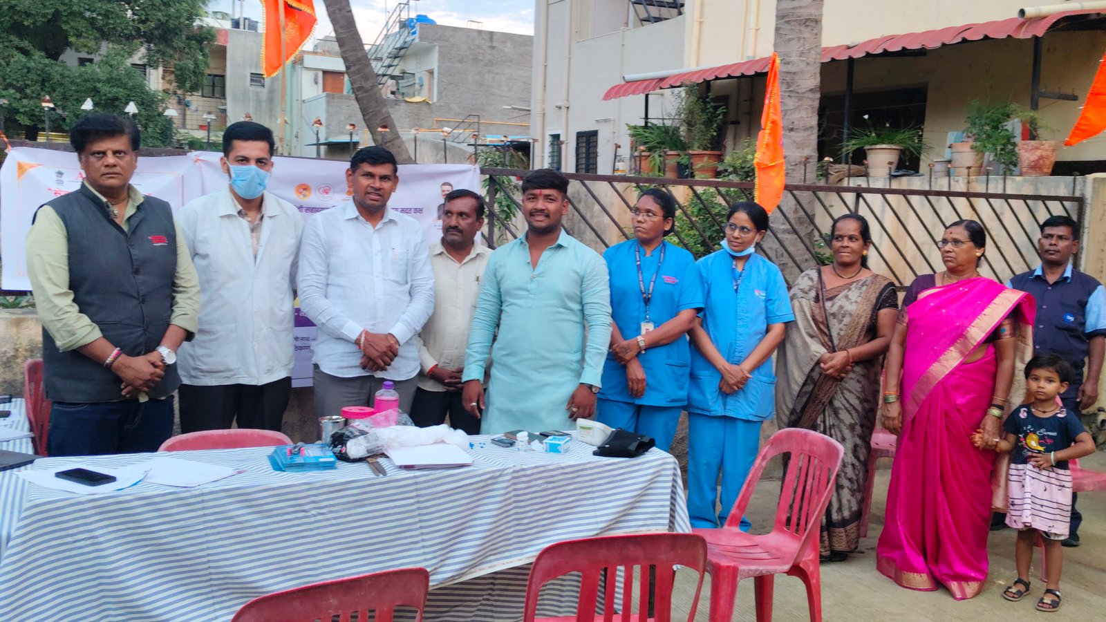 अहिल्यानगर मध्ये अमृत संस्थे मार्फत मोफत "आरोग्य तपासणी शिबीरराचे" आयोजन करण्यात आले