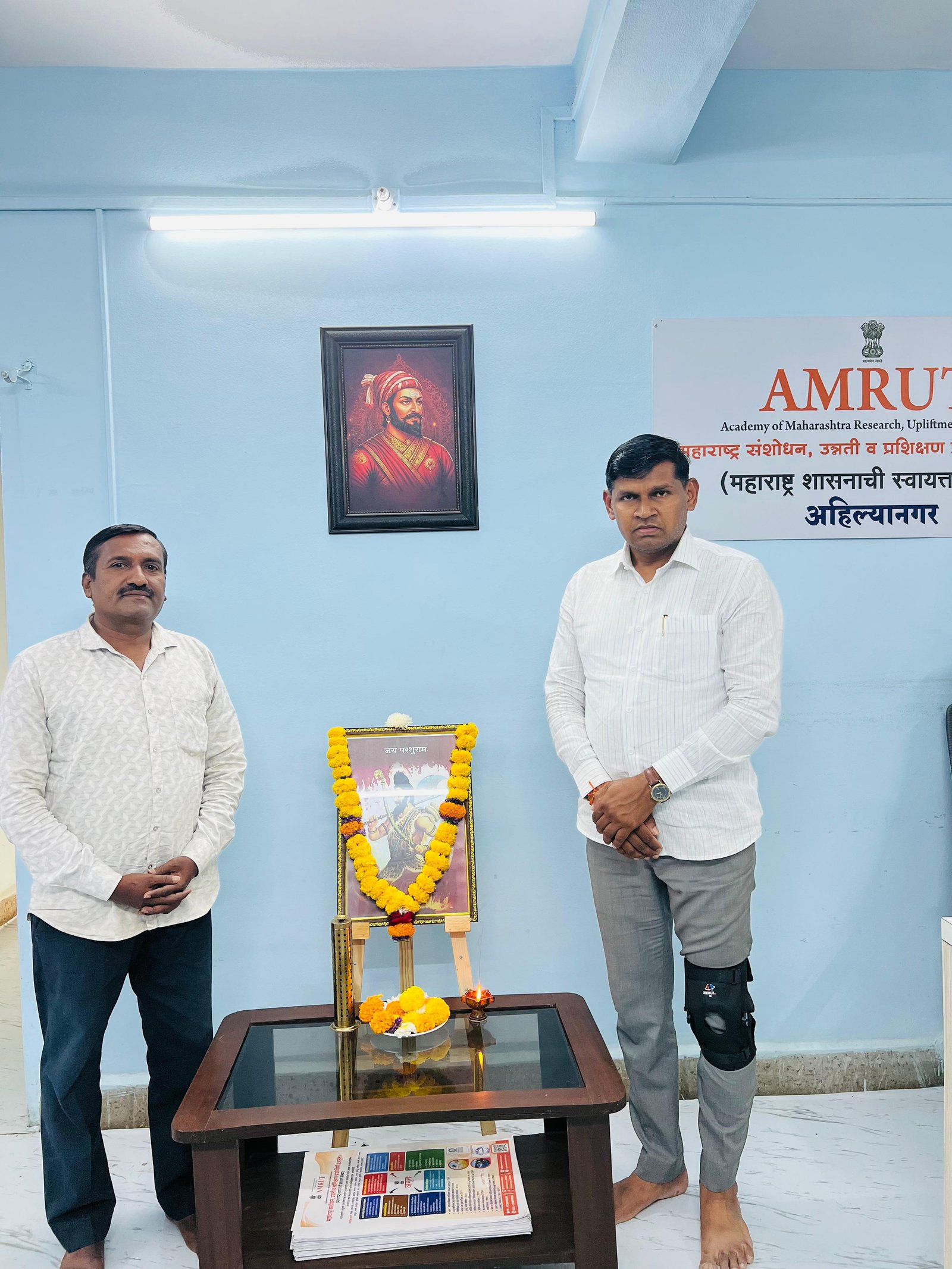 भगवान परशुरामांना अमृत संस्थेकडून अभिवादन अतिरिक्त फोटो