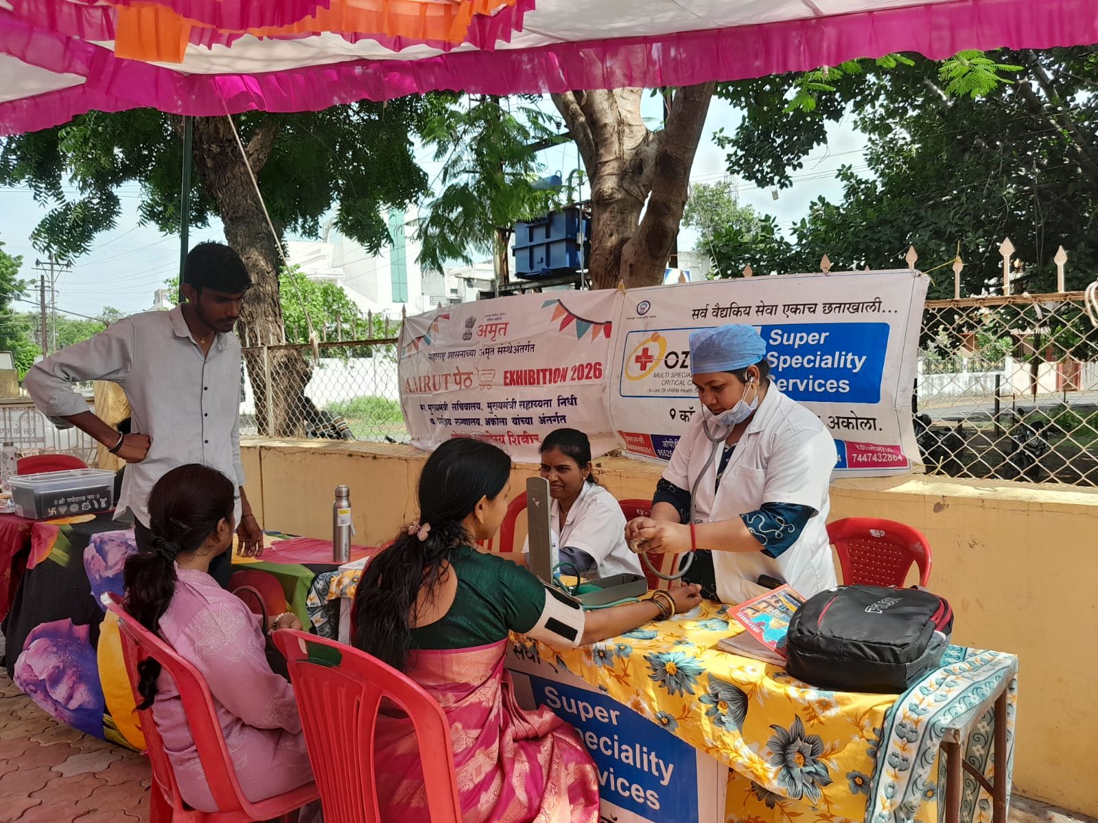 सेवा संकल्प अभियानांतर्गत अकोल्यात आरोग्य शिबिराला उत्स्फूर्त प्रतिसाद अतिरिक्त फोटो