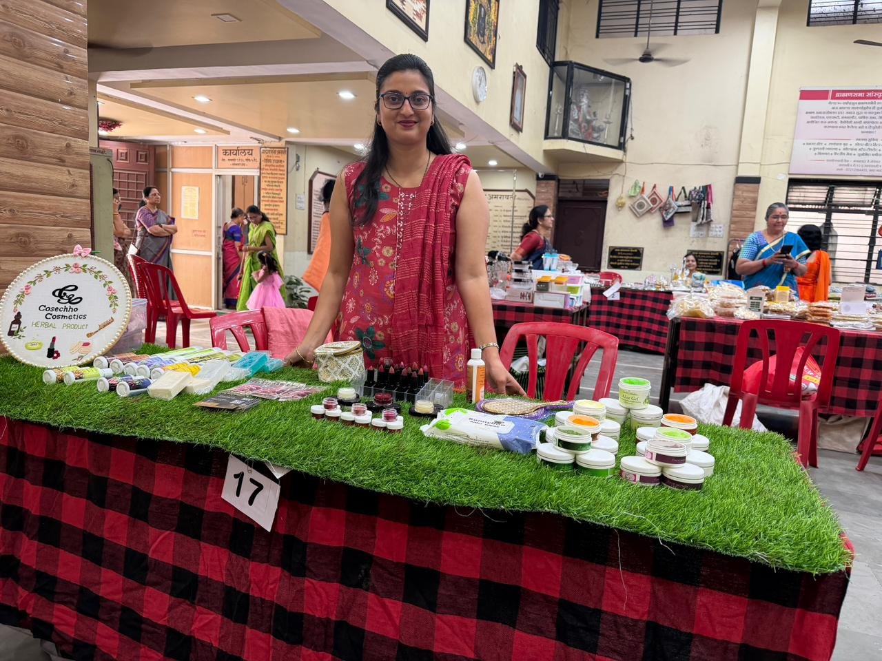 गुंजन शर्मा यांची नैसर्गिक कॉस्मेटिक्स असतील अमरावतीतील अमृतपेठ प्रदर्शनाचा आकर्षणबिंदू
