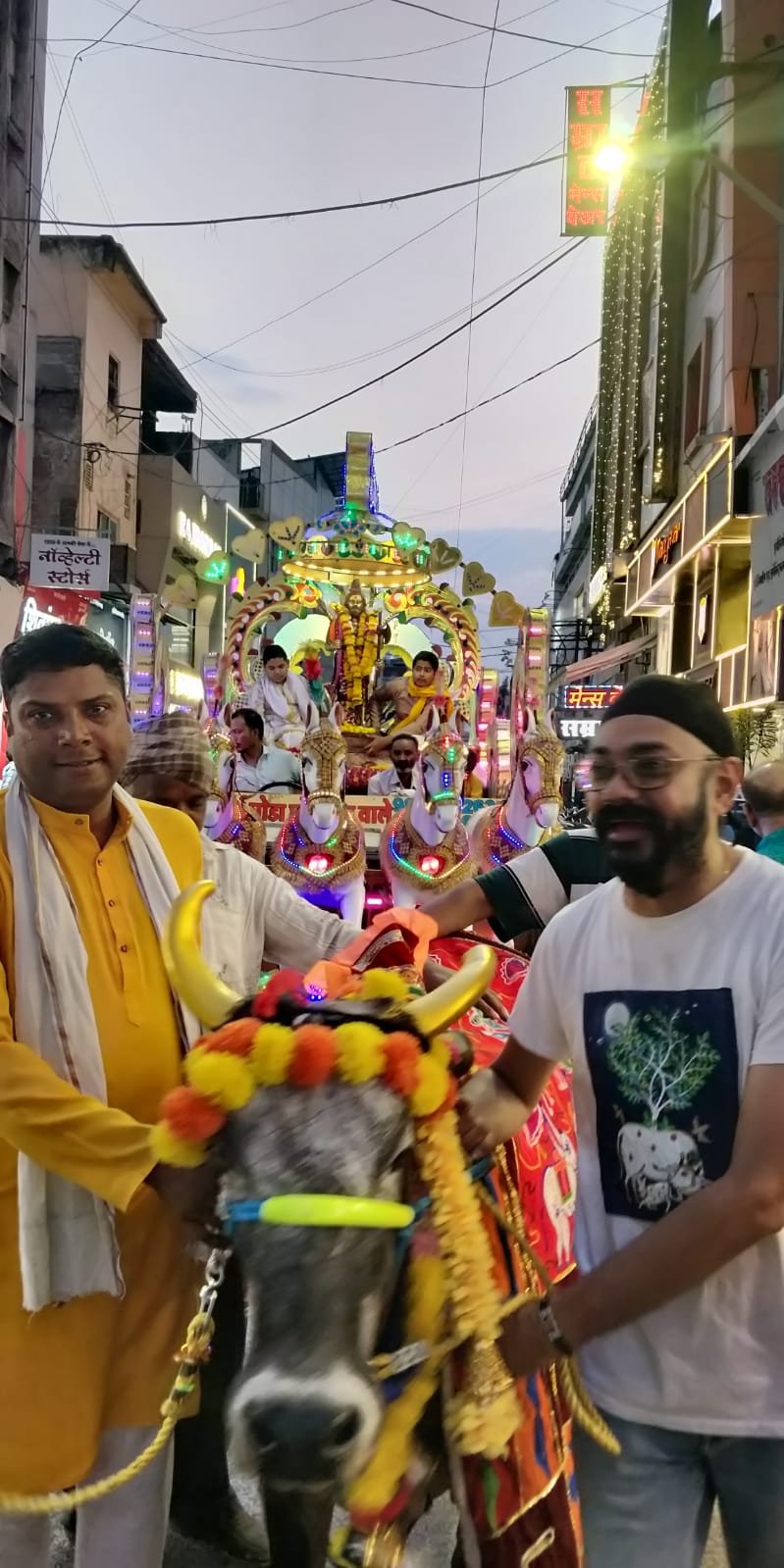 अमरावतीत परशुराम जयंतीनिमित्त भव्य शोभायात्रा