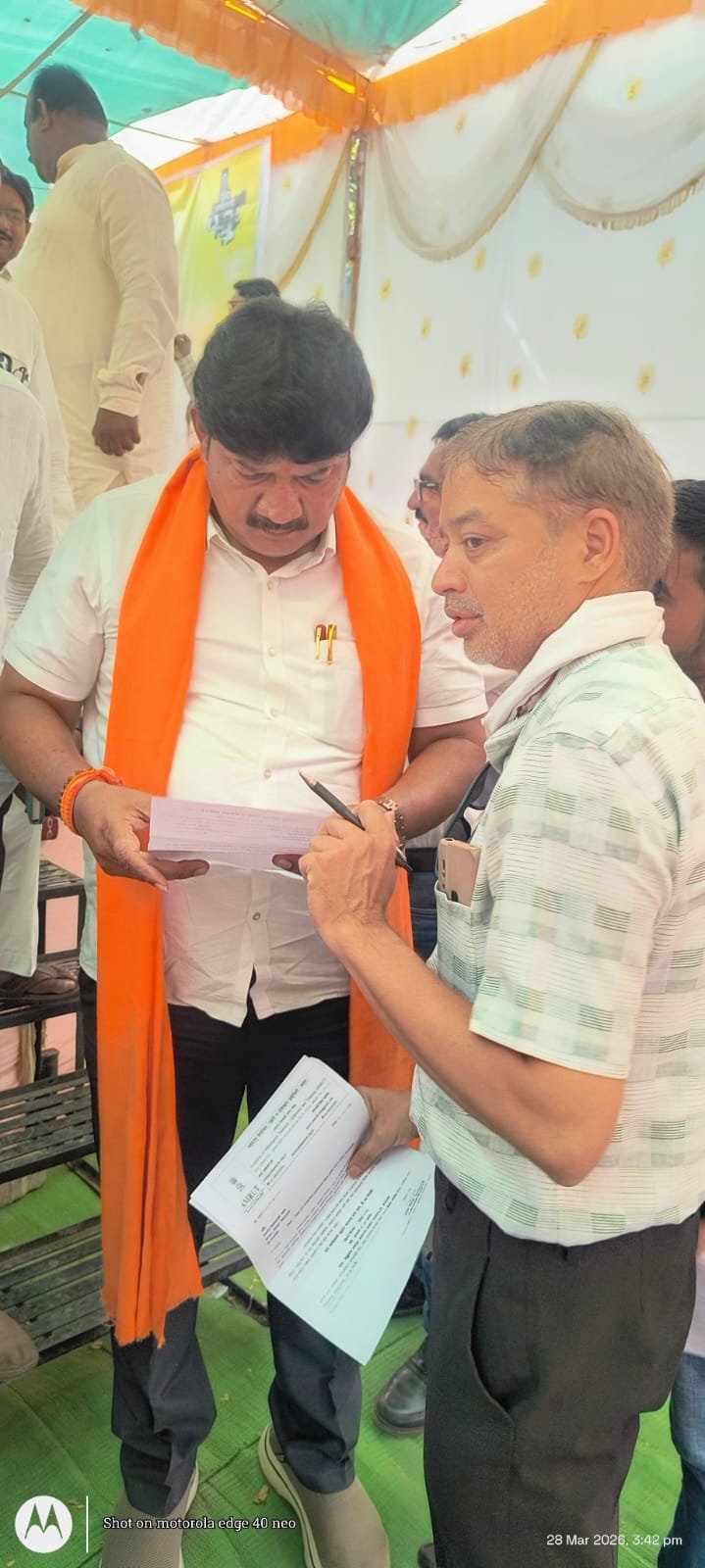 अचलपूरच्या अमृतपेठ थेट बाजारपेठेच्या उद्घाटनासाठी आमदारांना निमंत्रण अतिरिक्त फोटो