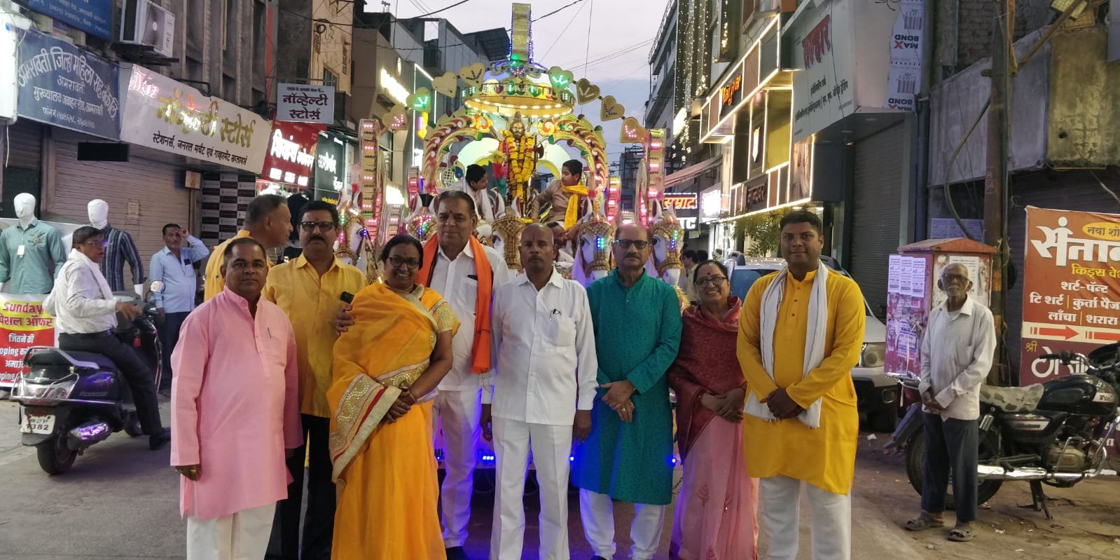 अमरावतीत परशुराम जयंतीनिमित्त भव्य शोभायात्रा अतिरिक्त फोटो