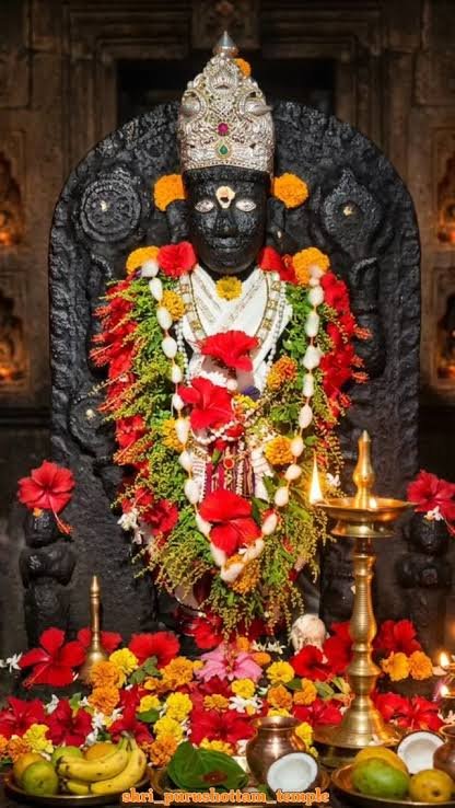 भगवान पुरुषोत्तमाचे भारतातील एकमेव मंदिर - बीड जिल्ह्यातील श्री क्षेत्र पुरुषोत्तमपुरी