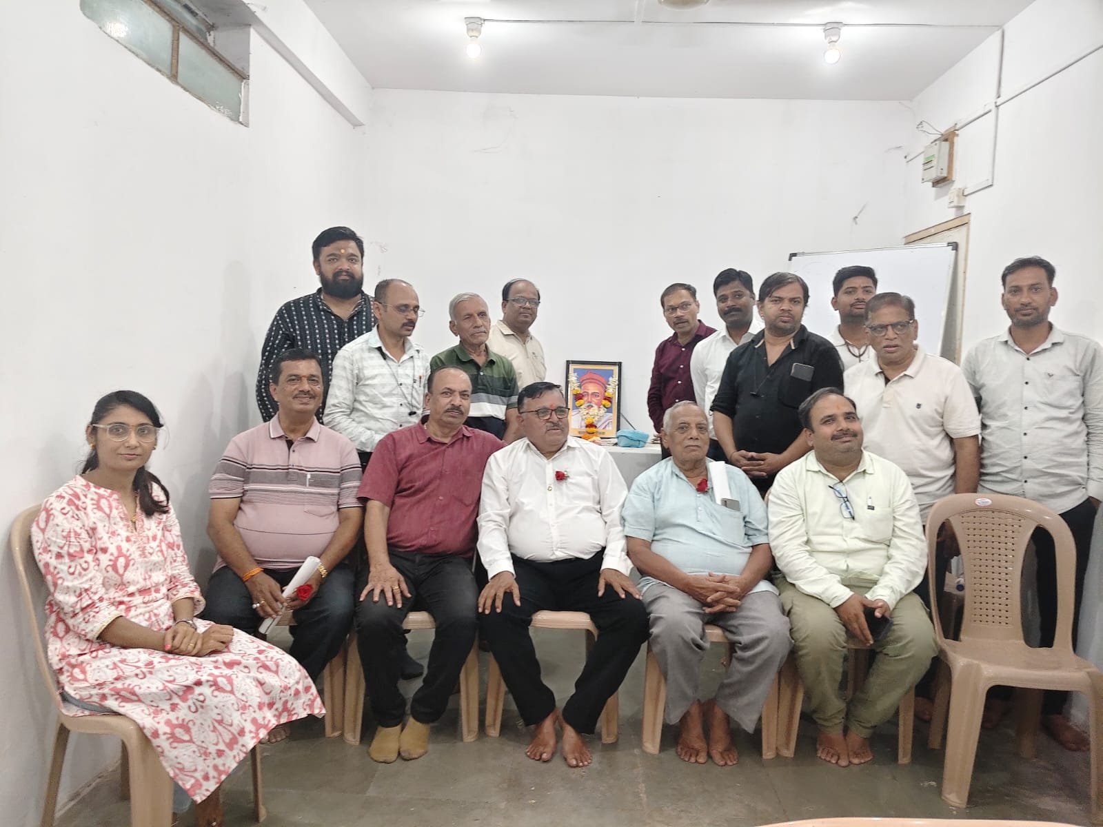 लोकमान्य टिळक जयंतीनिमित्त अभिवादन कार्यक्रम संभाजीनगर येथे संपन्न 