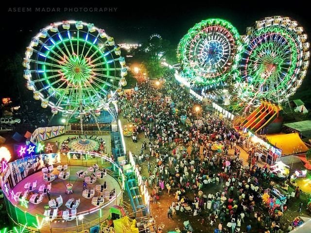 कर्णपुरा नवरात्रोत्सवात भक्तिमय वातावरण; यात्रेला भाविकांची गर्दी अतिरिक्त फोटो