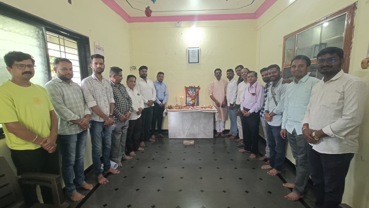 अमृत कार्यालय धाराशिव येथे श्रीमंत बाजीराव पेशवे जयंती उत्साहात साजरी