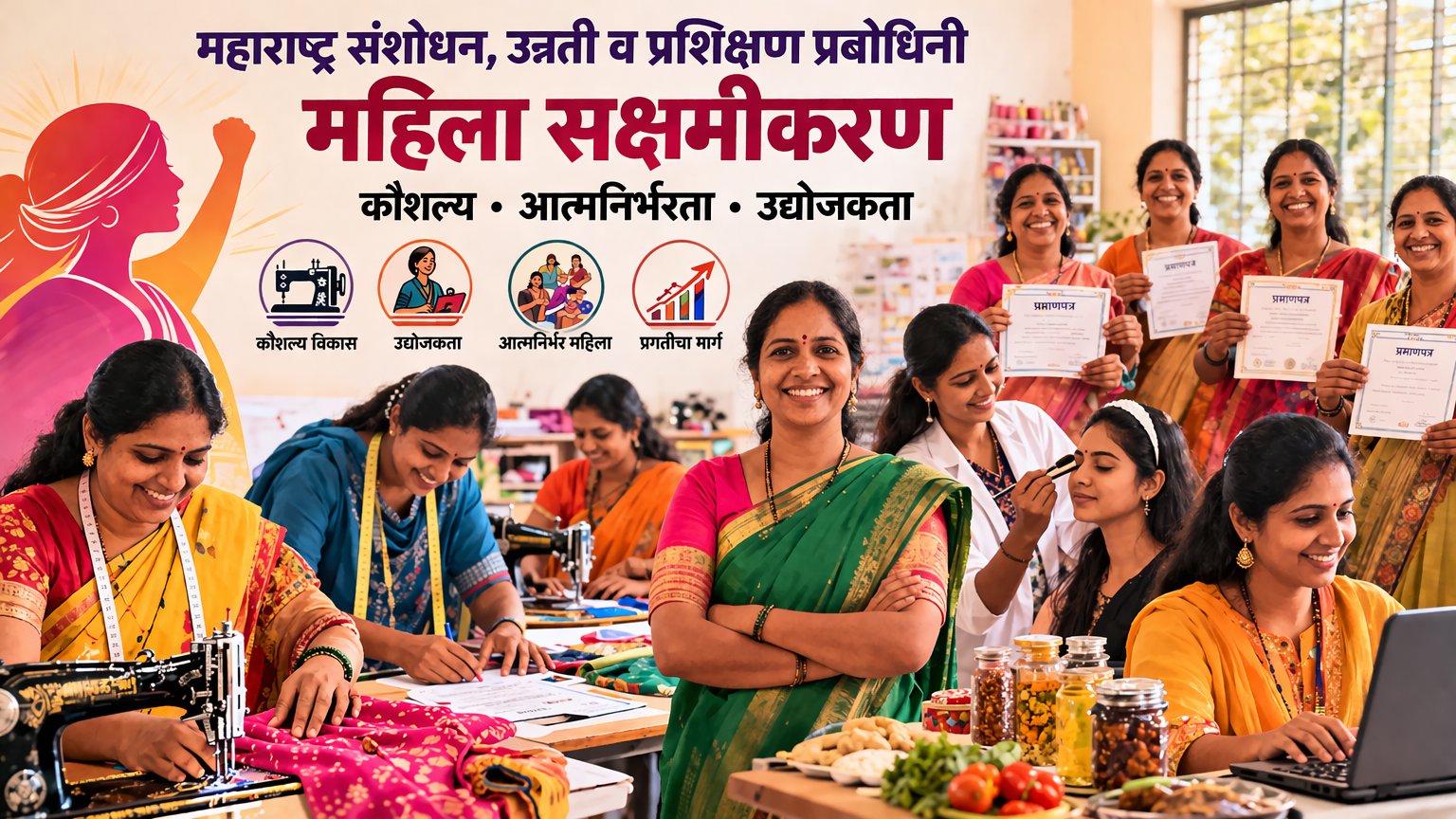 महिलांच्या सक्षमीकरणात अमृत संस्था निभावतेय महत्त्वाची भूमिका