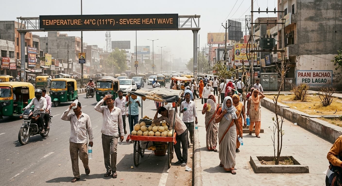 गोंदिया में बढ़ता तापमान बना चिंता का विषय
