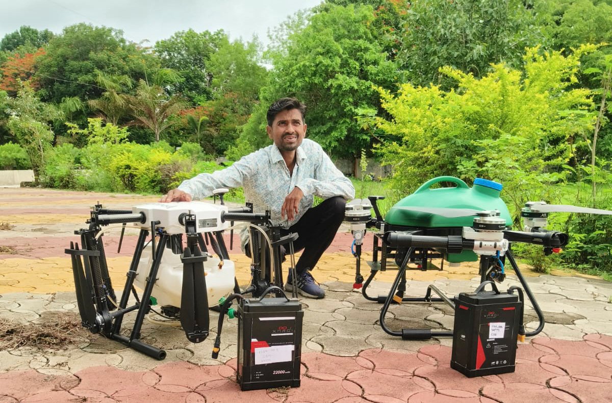 "ड्रोन प्रशिक्षणाने मिळाले नवीन कौशल्य  — जालना येथील सचिन सूर्यकांत मोताळे यांचा अनुभव 