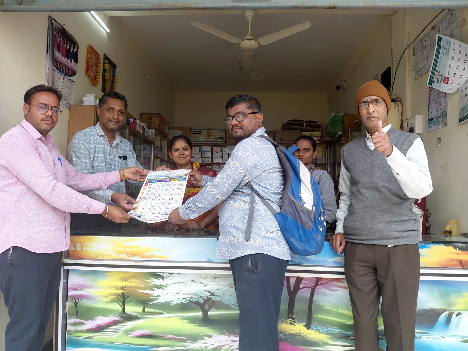 अमृत संस्थेच्या वैशिष्ट्यपूर्ण दिनदर्शिकेचे जालना जिल्ह्यात स्वागत अतिरिक्त फोटो