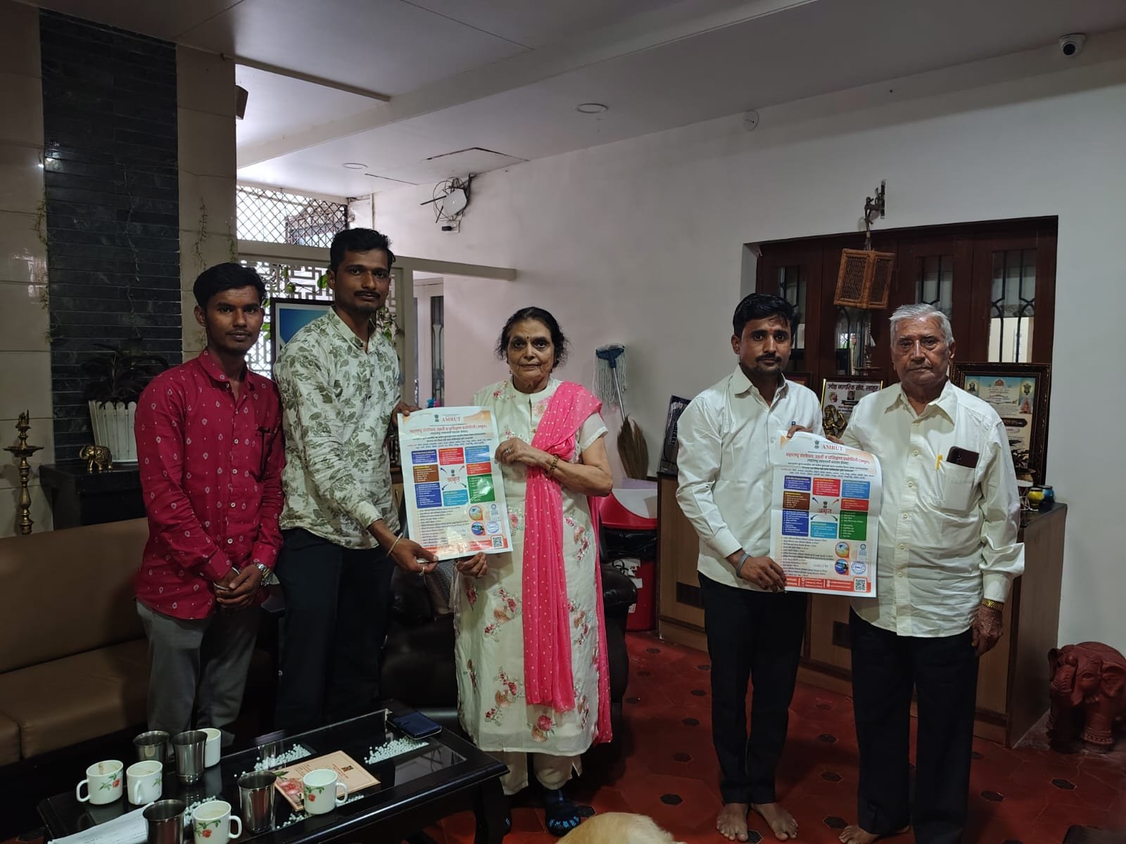 छत्रपती संभाजीनगर येथील ममता हॉस्पिटलच्या संचालिका डॉ. मायाताई कुलकर्णी यांची सदिच्छा भेट अमृतच्या कौशल्य विकास व स्वयंरोजगार उपक्रमांबाबत सकारात्मक चर्चा