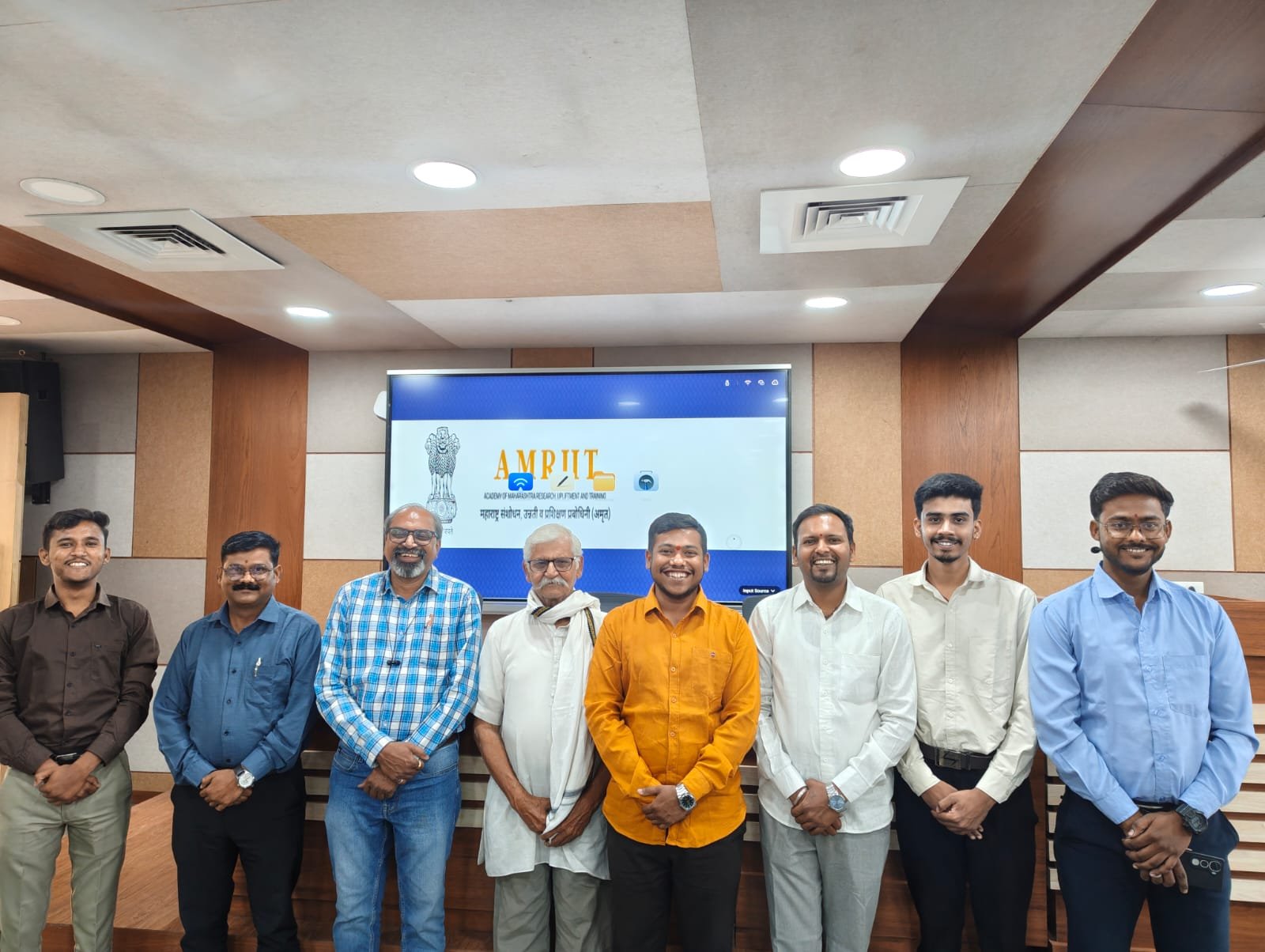 अमृत संस्थेच्या पुणे मुख्यालयात पार पडले अमृतमित्रांचे प्रशिक्षण