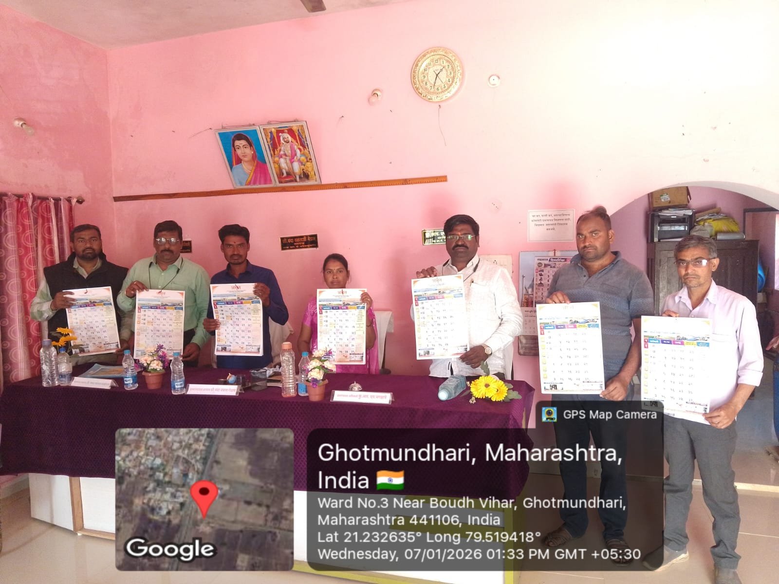 नागपूरच्या मौदा तालुक्यात अमृत दिनदर्शिका वितरण आणि जनजागृती उपक्रम  अतिरिक्त फोटो