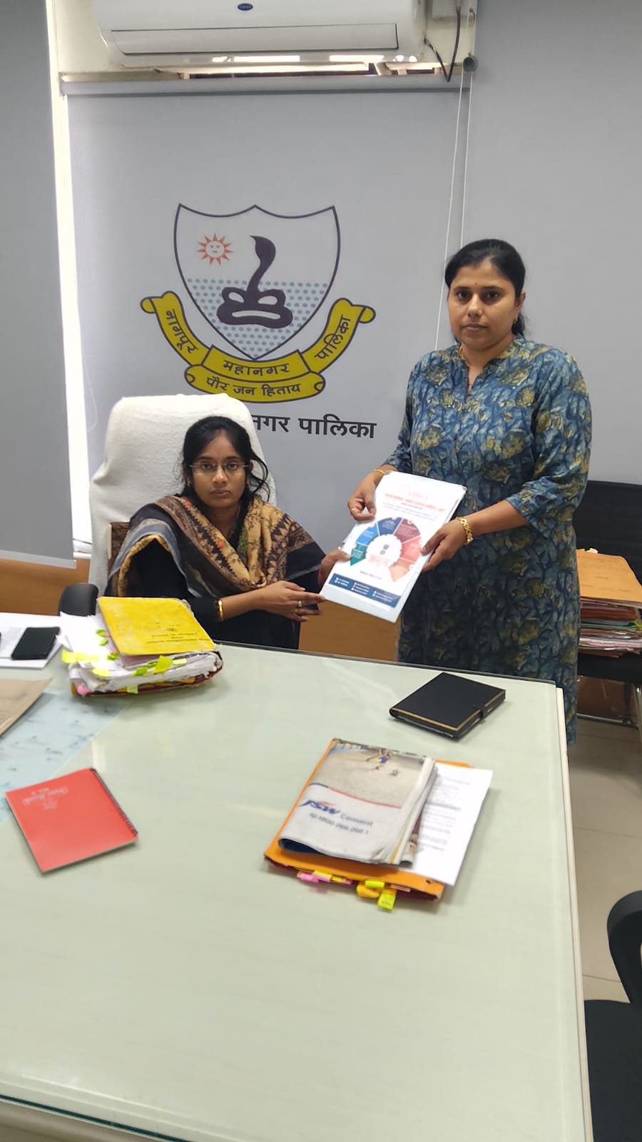 नागपूरमध्ये अमृत ग्राम सर्वेक्षणाबद्दल शासकीय अधिकाऱ्यांशी संवाद अतिरिक्त फोटो