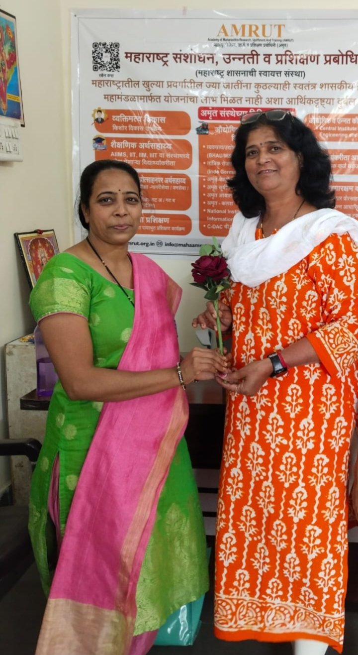 अमृत संस्थेच्या नांदेड कार्यालयात महिला दिन साजरा अतिरिक्त फोटो