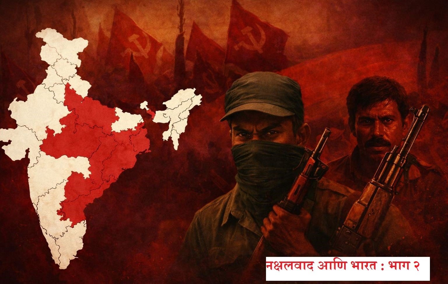 भारतातील नक्षलवाद कसा मोडून काढण्यात आला?