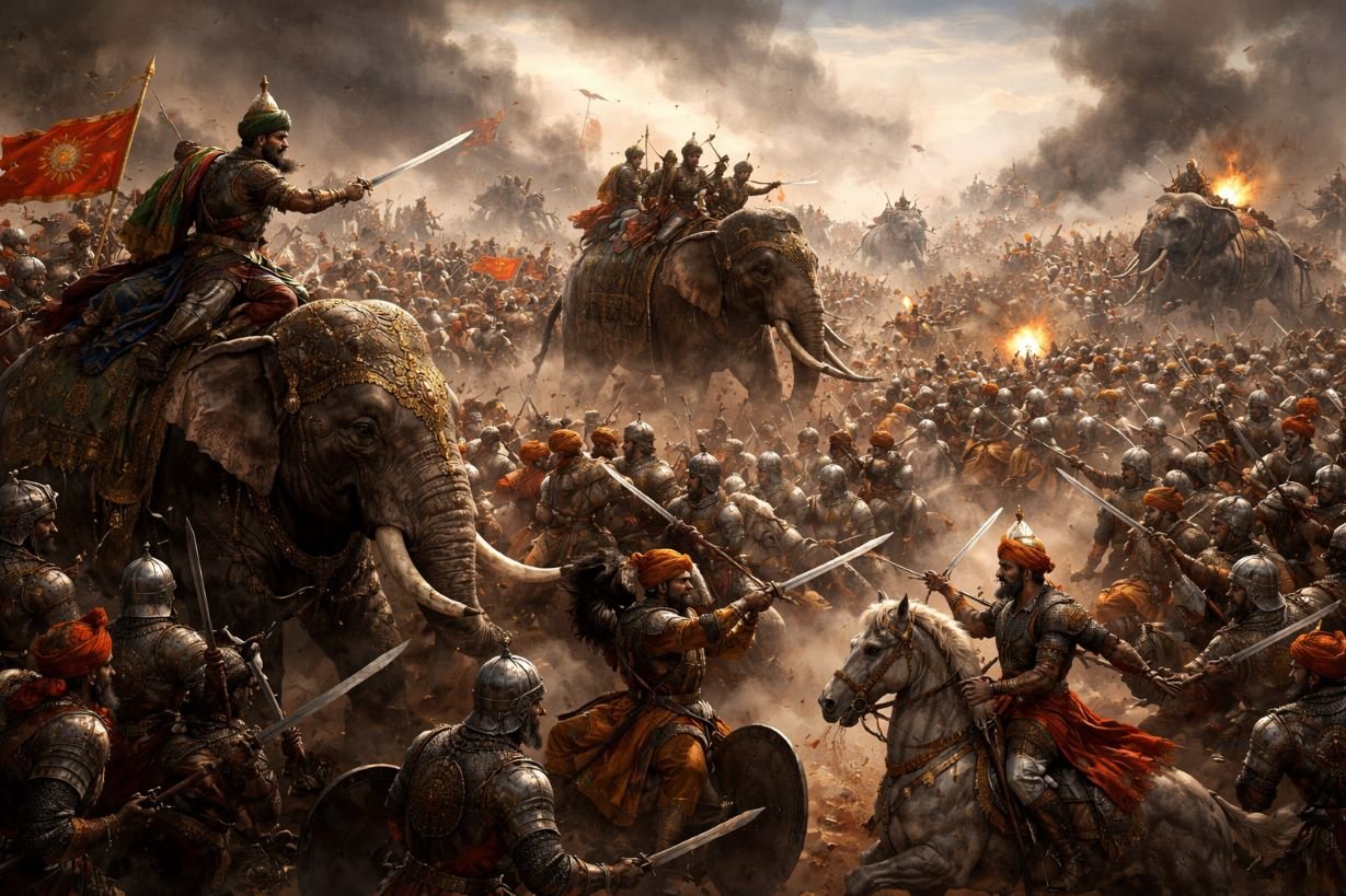 पानिपत लढाईची पार्श्वभूमी - पूर्वार्ध