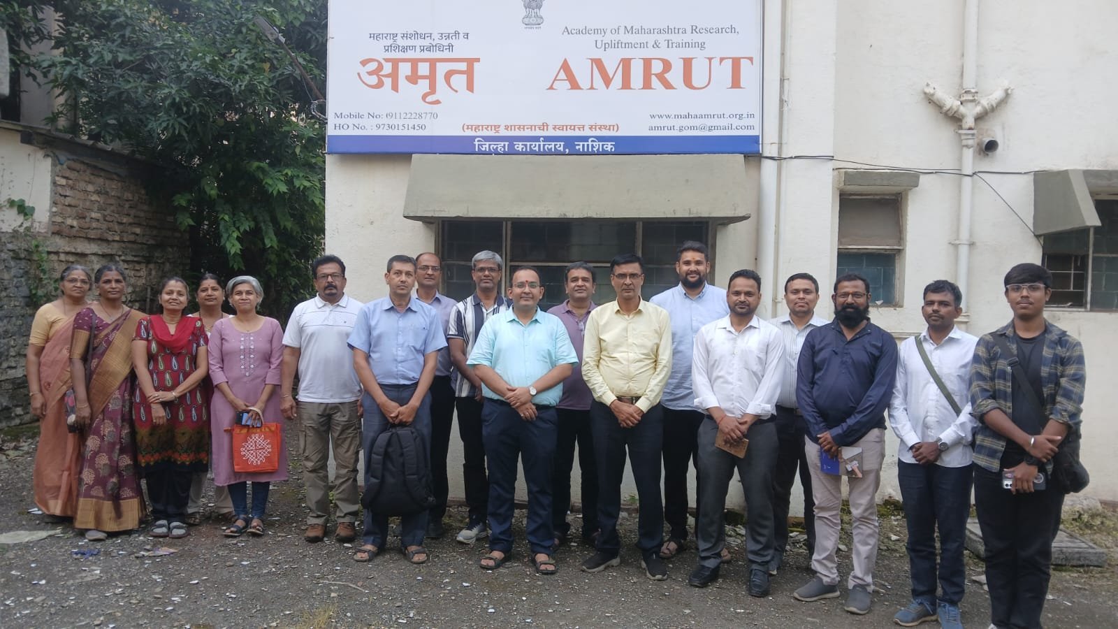 नाशिक येथे घनकचरा व्यवस्थापन  कार्यशाळेला उत्स्पुर्त प्रतिसाद !