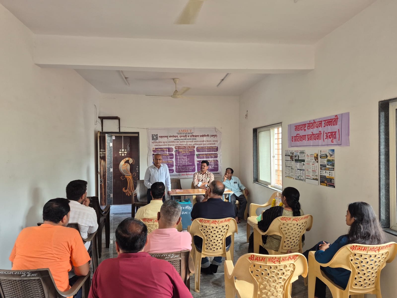 मालेगाव येथे अमृत उद्योजकता विकास कार्यक्रमाचे उत्साहात उद्घाटन. अतिरिक्त फोटो