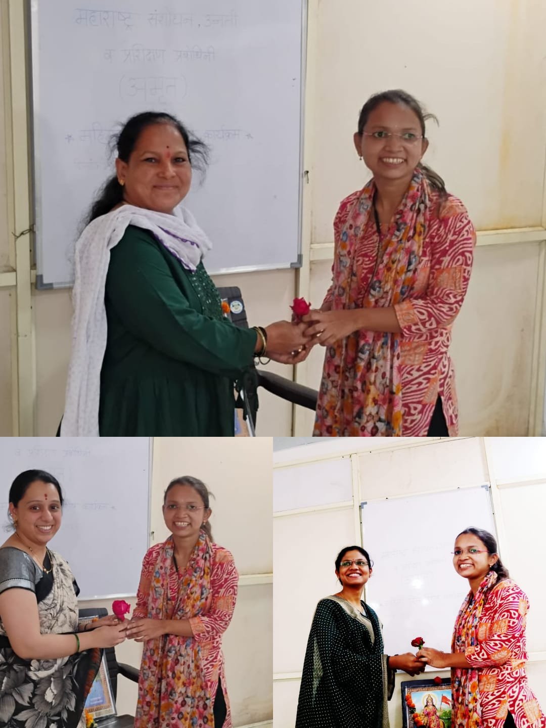 अमृत संस्थेच्या परभणी जिल्हा कार्यालयात महिला दिन उत्साहात साजरा