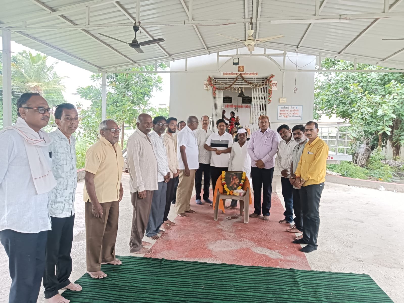 शौर्याला अभिवादन! परभणी येथील नर्मदेश्वर मंदिरात बाजीराव पेशवे जयंती उत्साहात साजरी  अतिरिक्त फोटो