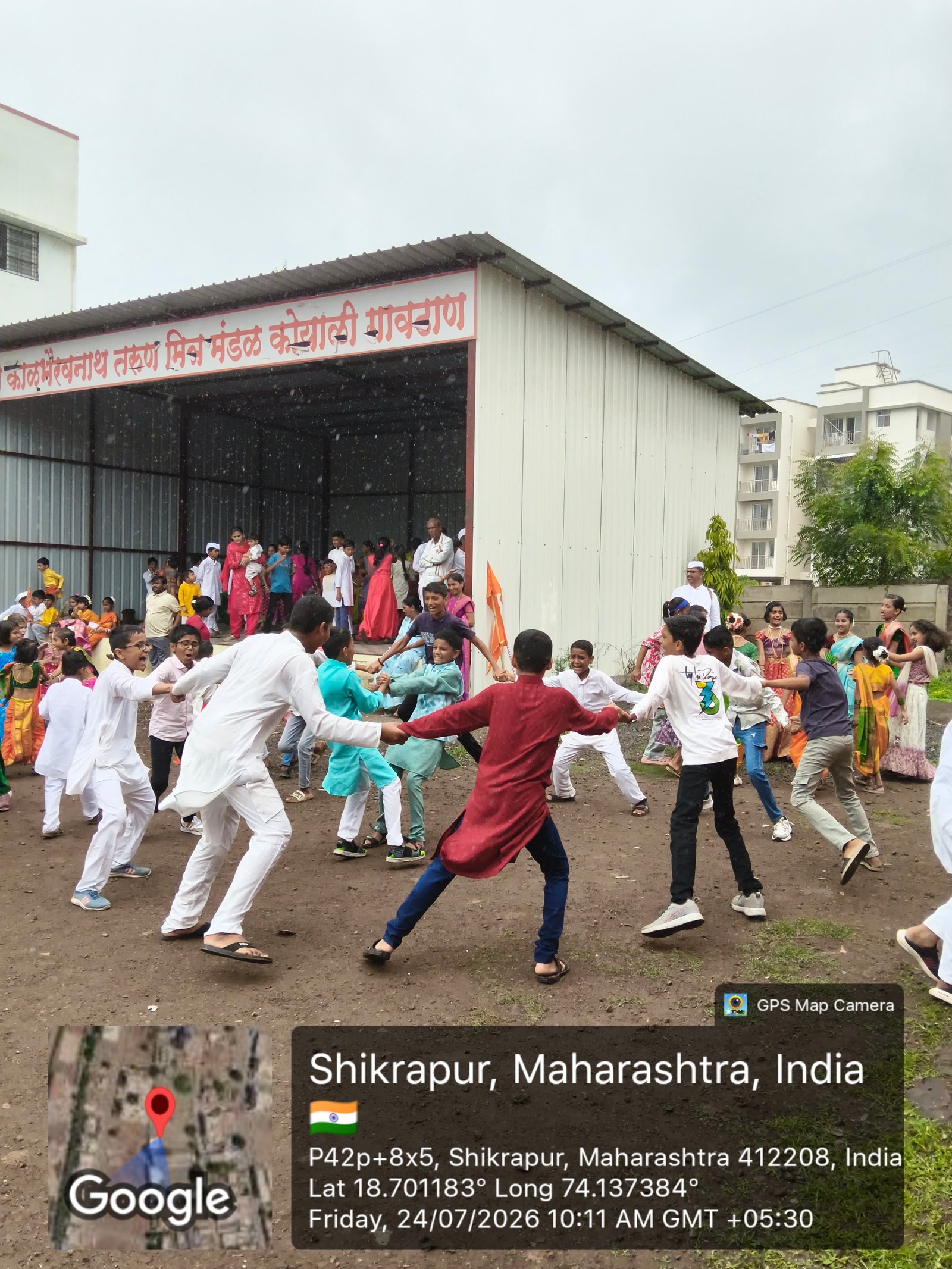 कोयाळी गावठाण जिल्हा परिषद शाळेत 'अमृत वर्ग' उत्साहात संपन्न