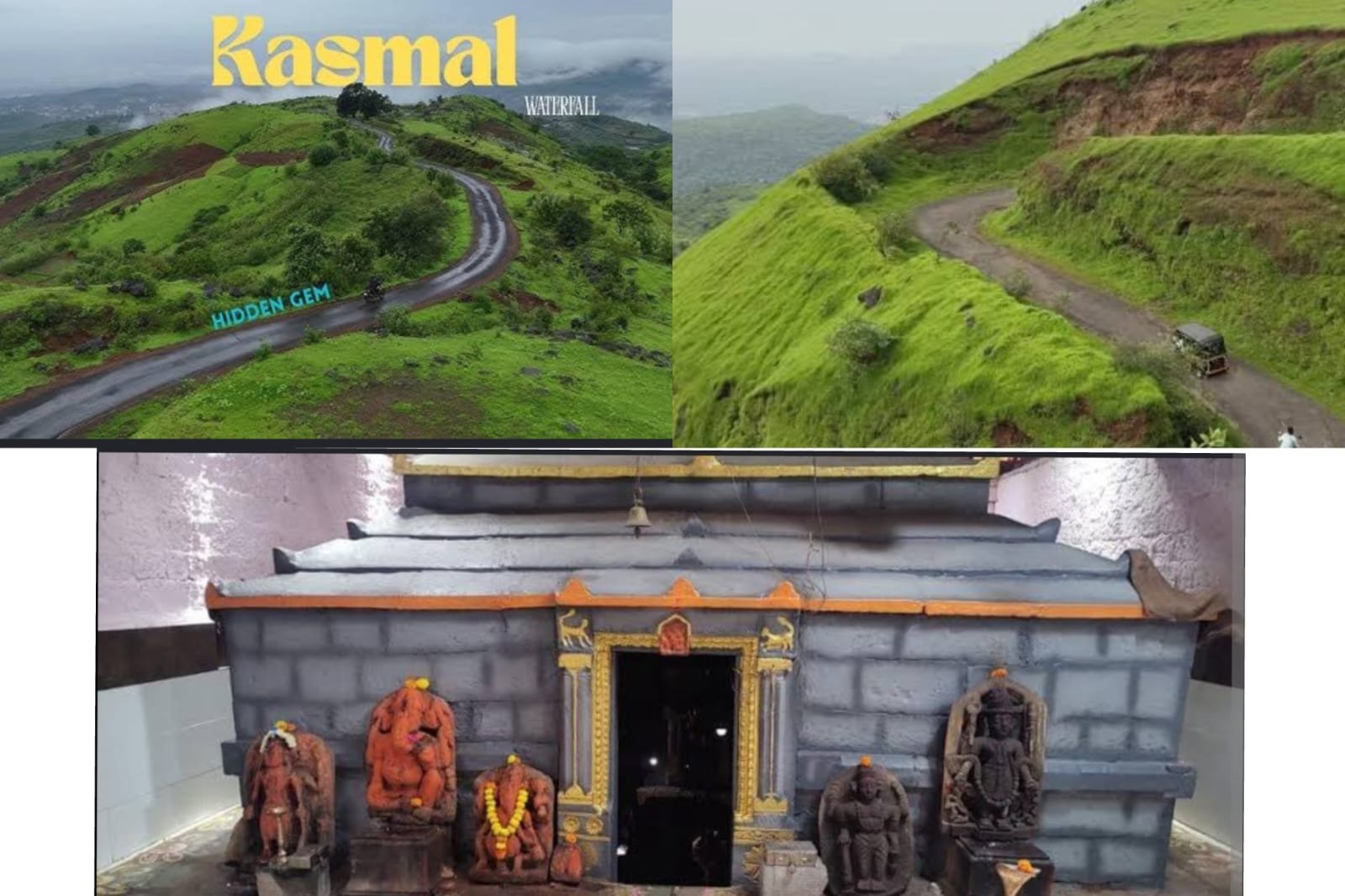 पेण  जवळील कासमाळ च्या डोंगर कुशीत वसलेले निसर्गरम्य शिवमंदिर  व्याघ्रेश्वर देवस्थान अतिरिक्त फोटो