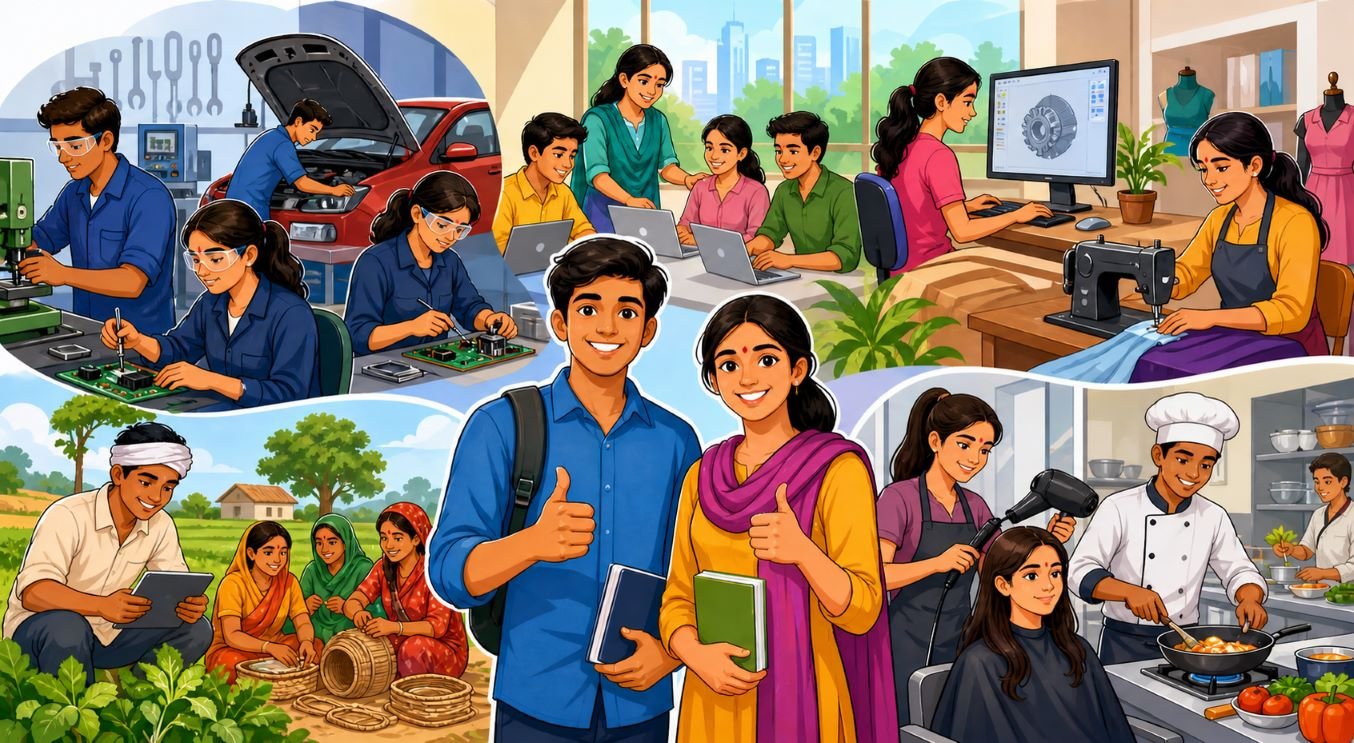 कौशल्य प्रशिक्षण घ्या आणि उद्योजक व्हा!