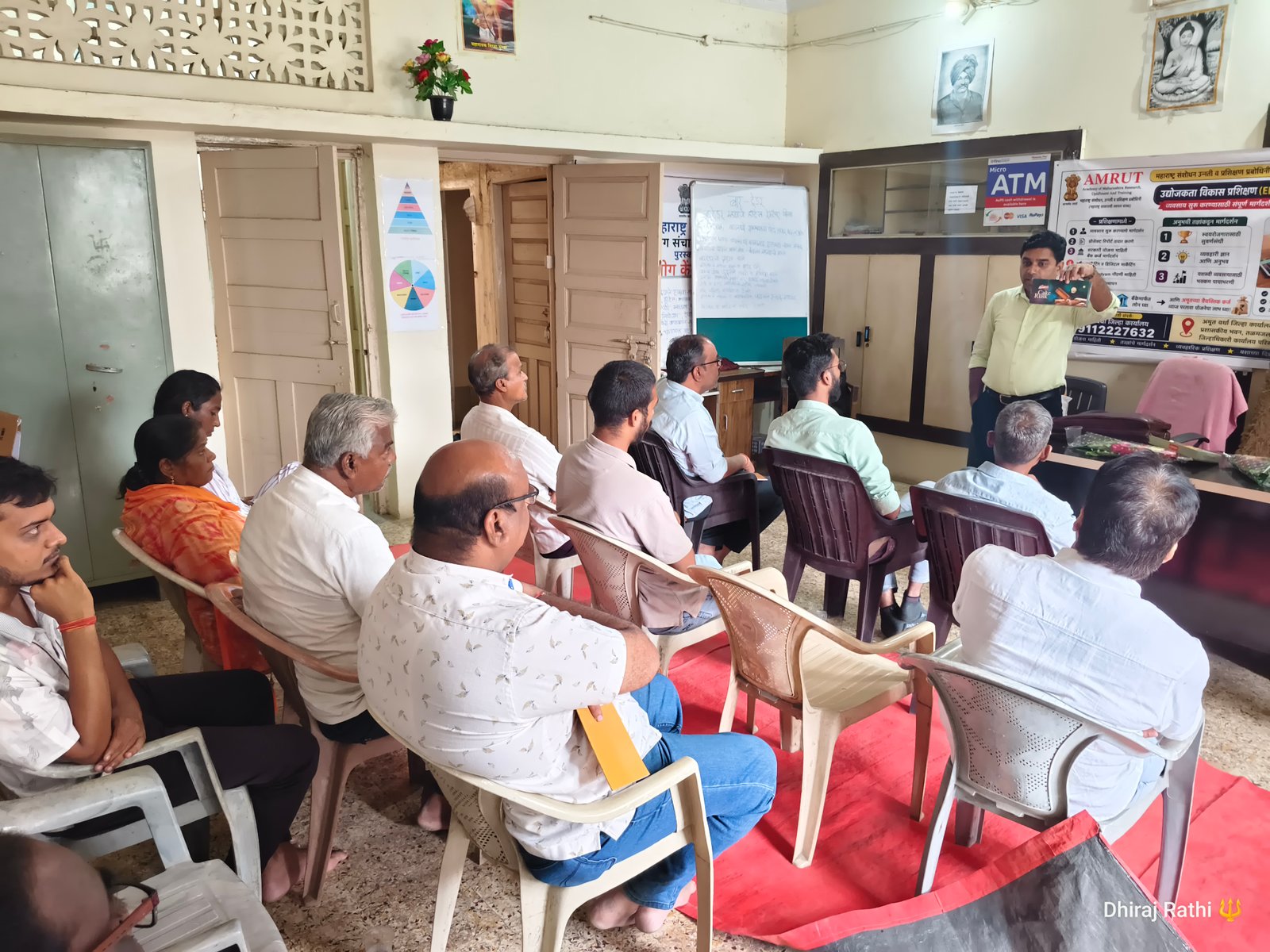 आर्वी येथे EDP प्रशिक्षणाला उत्स्फूर्त प्रतिसाद; उद्योजकतेच्या विविध पैलूंवर लाभार्थींना मार्गदर्शन